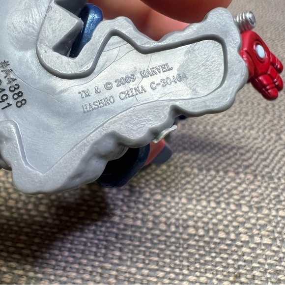 Marvel Super Hero Squad IRON PATRIOT figure blast off version Iron Man - Picture 5 of 5